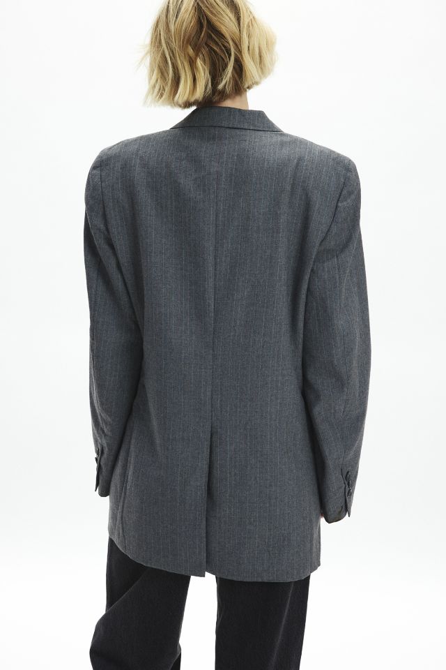 Vintage By UO Pinstripe Blazer #4