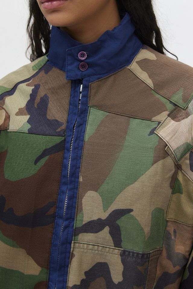 Urban Renewal Remade Patchwork Camo Jacket #1