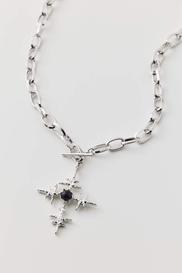 Phoenix Cross Pendant Necklace #2