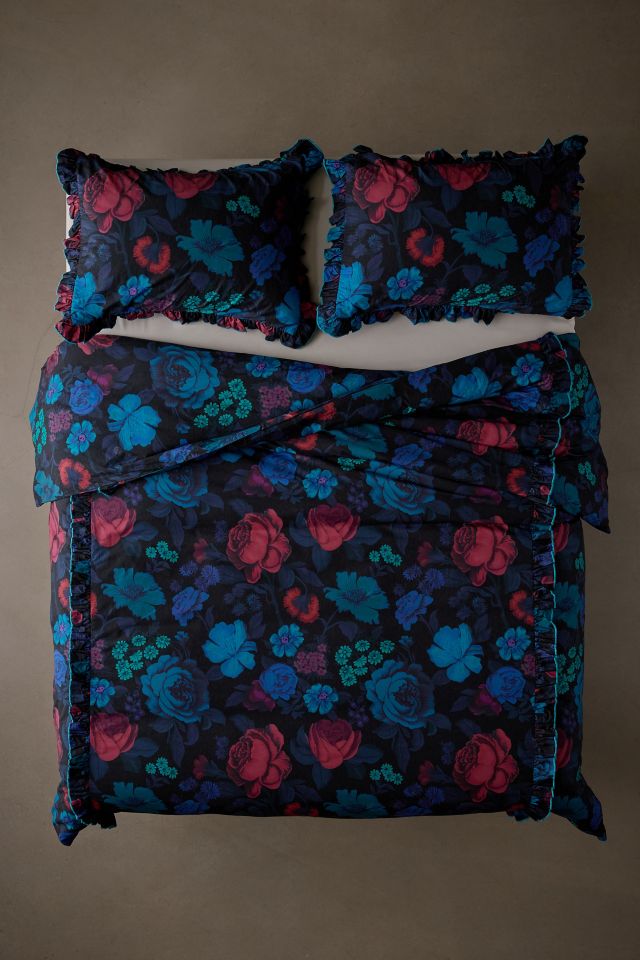 Florencia Ruffle Breezy Cotton Percale Duvet Cover #1
