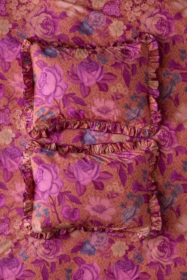 Florencia Ruffle Breezy Cotton Percale Sham Set #1