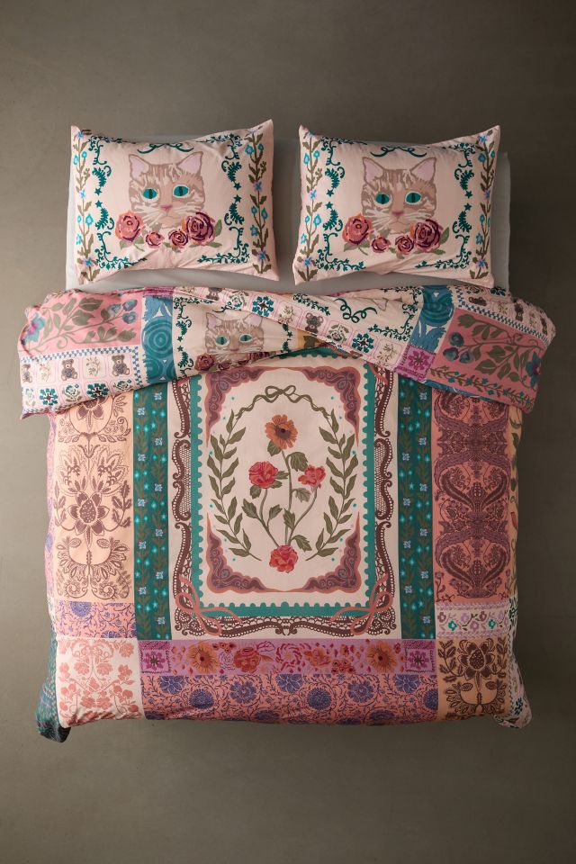 Raya Breezy Cotton Percale Duvet Cover #1