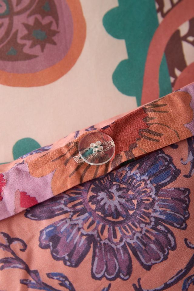Raya Breezy Cotton Percale Duvet Cover #4