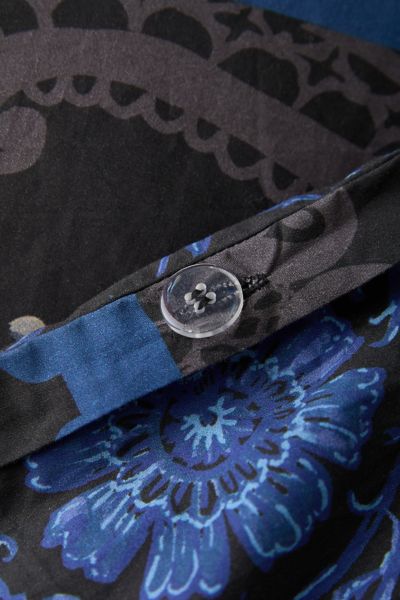 Raya Breezy Cotton Percale Duvet Cover