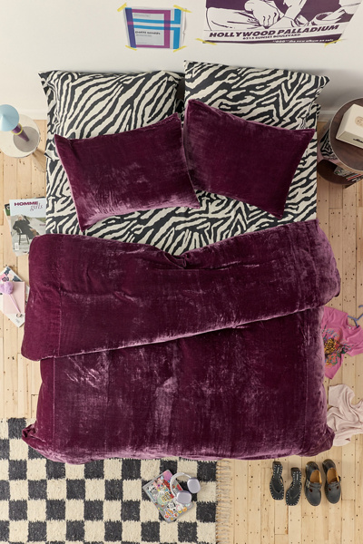 Skye Velvet Duvet Cover