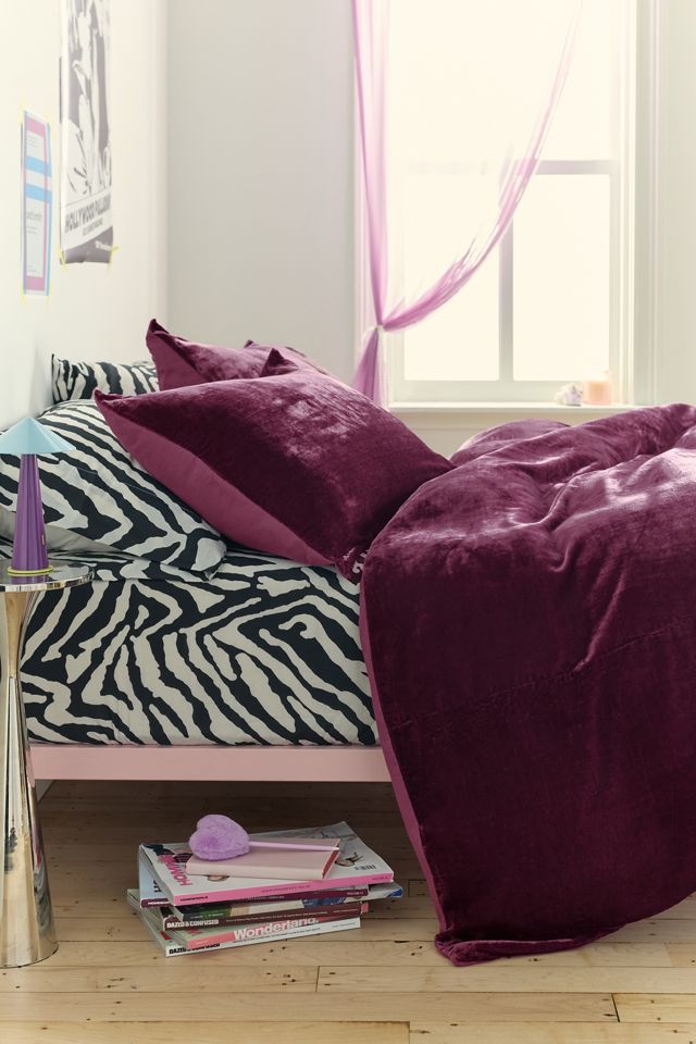 Skye Velvet Duvet Cover #1