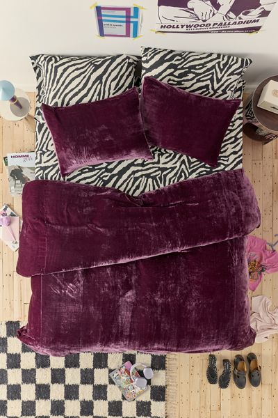 Skye Velvet Duvet Cover