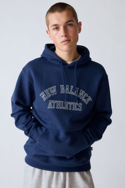 ★★New Balance★★ NBN0F15213 UNI RUNNING PICTOGRAPHY HOODI New Balance Iconic Collegiate Graphic Hoodie | Champs Sports