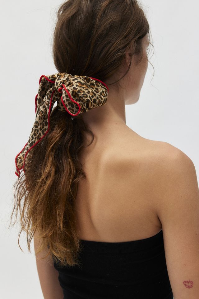 Leopard Print Headscarf #1