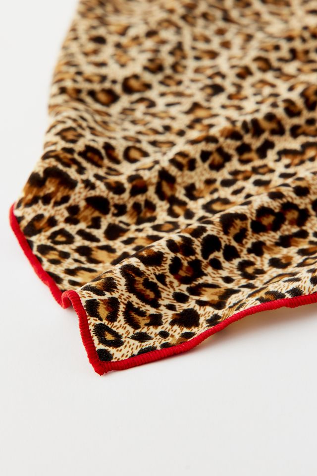 Leopard Print Headscarf #3