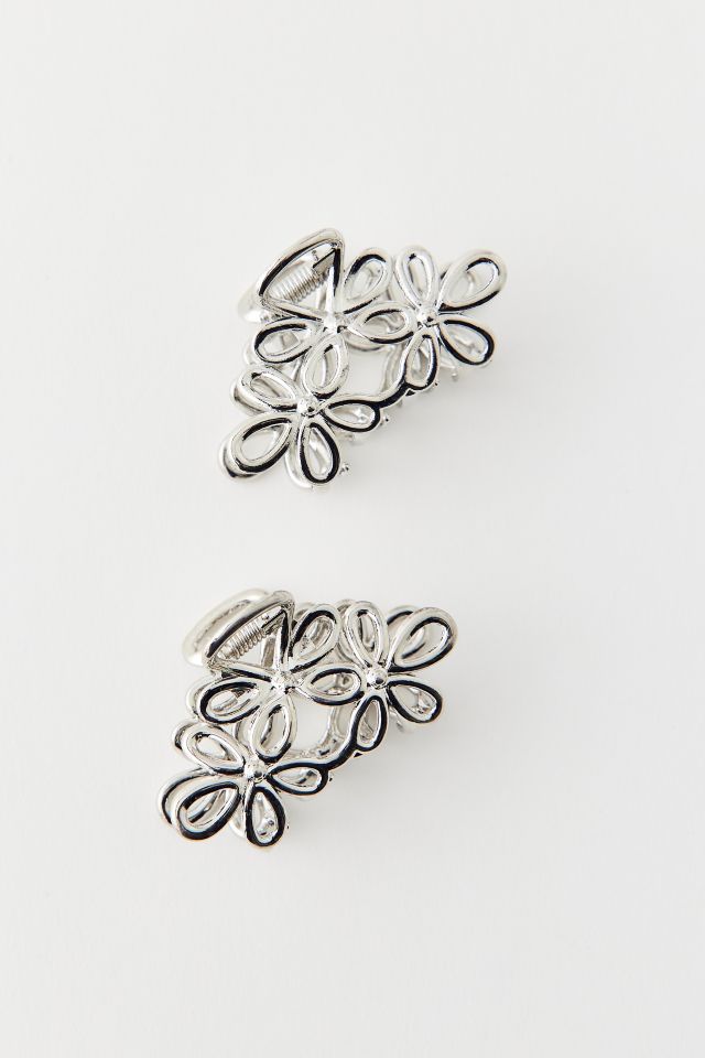 Ensemble de Mini Pinces à Cheveux Florales #1
