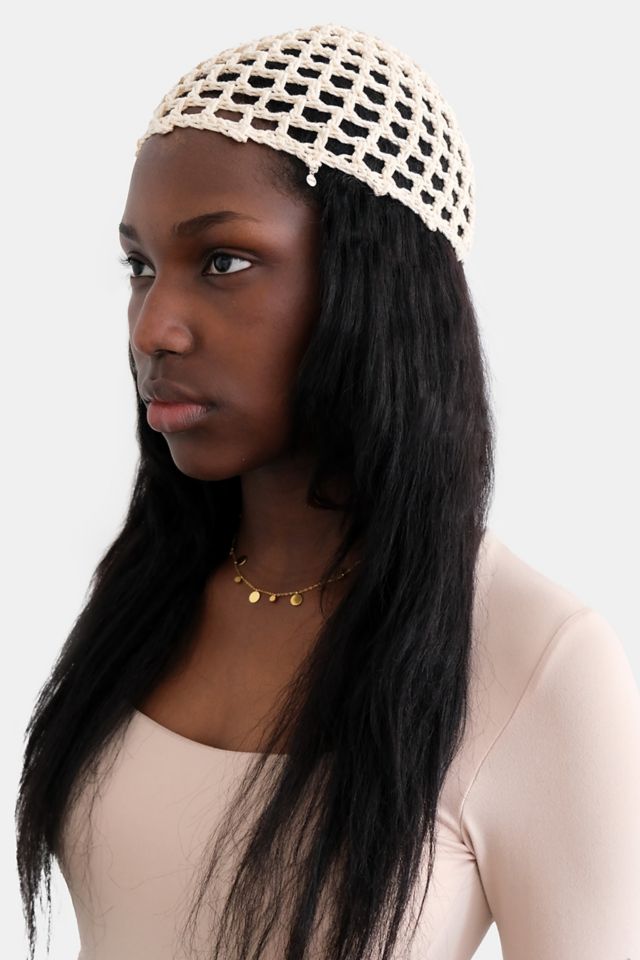 MARVES new york Mercer Mesh Bonnet Hat #1