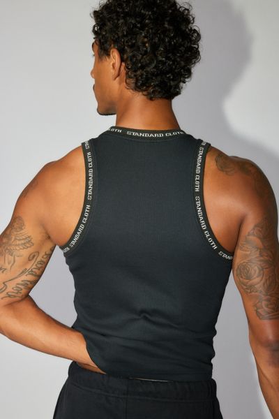 Standard Cloth Logo Rib Tank Top