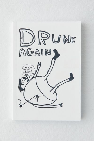 Brainbox Candy X David Shrigley Drunk Again Notebook