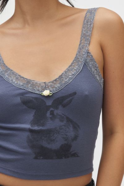 Kimchi Blue Remi Bunny Graphic Tank Top