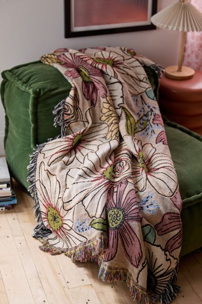 NWT Calhoun & Co. SUPER store COOL TO BE REALLY KIND IN WOODSTOCK Blanket $134 Clearan