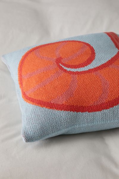 Calhoun & Co. Shrimp Knit Throw Pillow