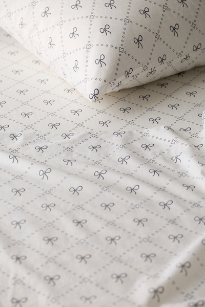 Urban Outfitters Eloise Bow Sheet Set - Thumbnail 2