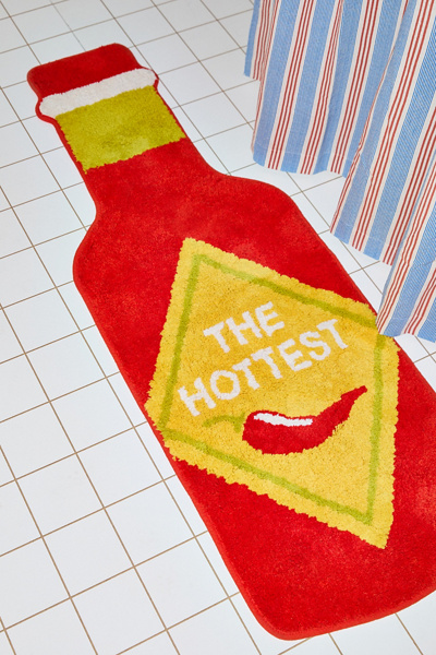 Hot Sauce Tufted Runner Rug