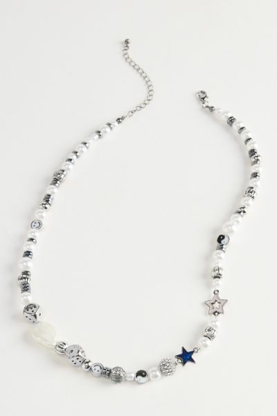 Quinn Pearl & Bead Necklace