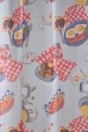 Diner Breakfast Shower Curtain