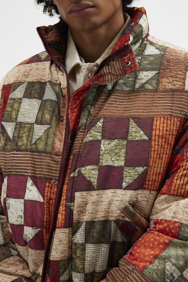 BDG Patterned Puffer Jacket #4