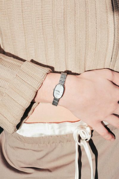 Breda Jane Revival Quartz Bracelet Watch In Silver, Women's At Urban Outfitters In Silver