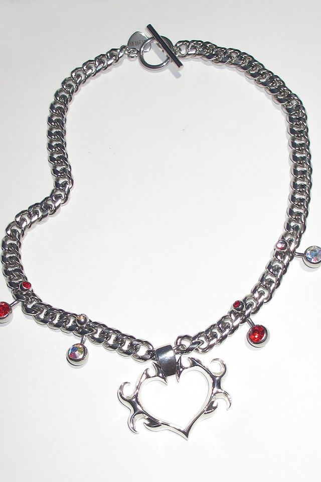 RIMOR The Pierced Selma Heart Chain Necklace #1