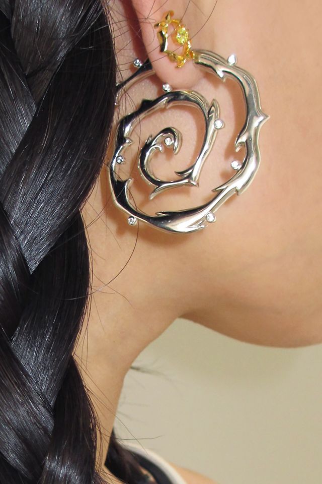 RIMOR The Spiral Hoop Earrings #2