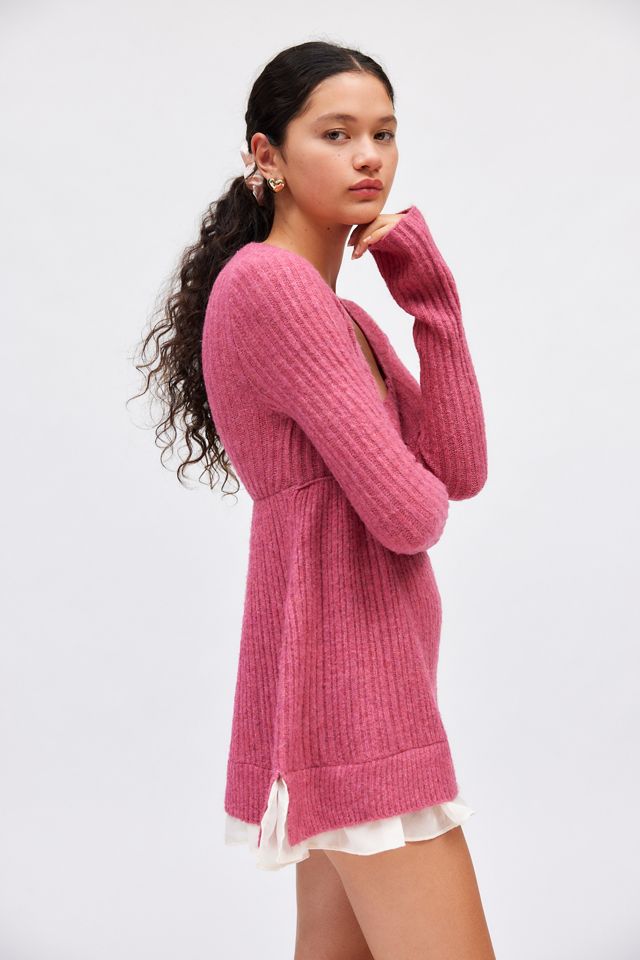 ニット+セーター i_am_official tulle docking flare knit i_am_official tulle docking flare knit｜Yahoo!フリマ（旧PayPayフリマ）