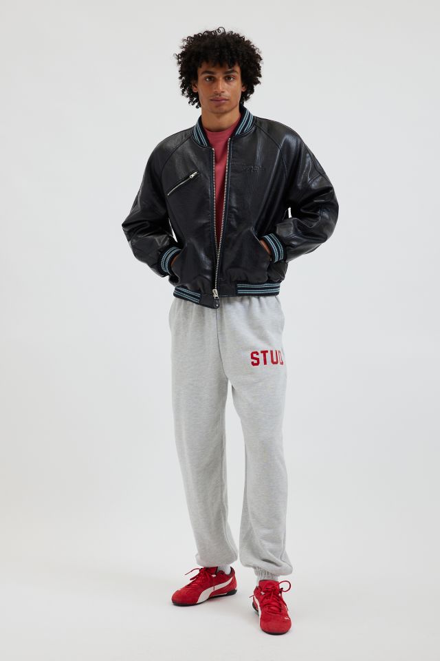 Pantalon de jogging en molleton français BDG Bonfire Stud #3