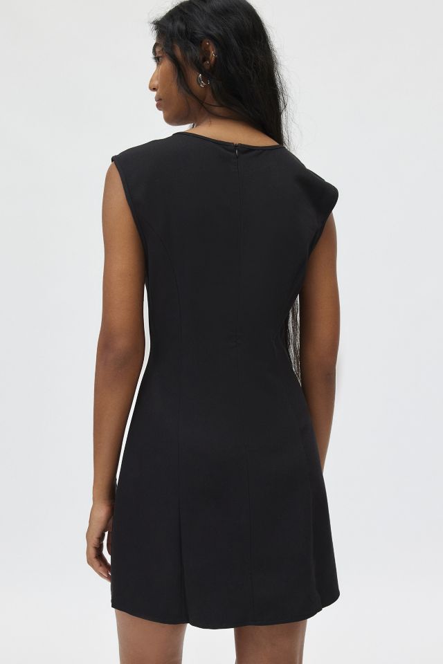Robe Mini Noire Motel Vadanni Détail Nœud #4