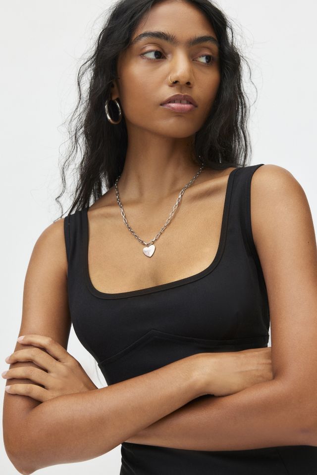 Motel Irinel Bow Back Black Mini Dress #3