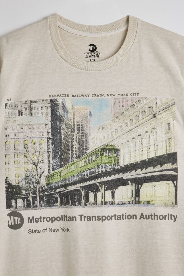 MTA Elevated Rail Tee | Urban Outfitters