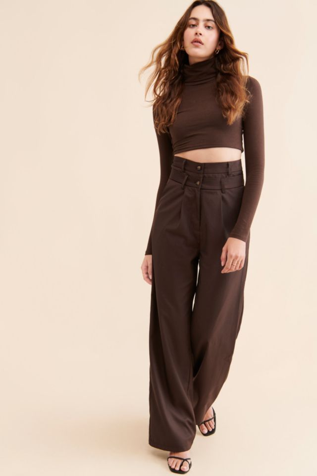 Glamorous Double-Waisted Trousers