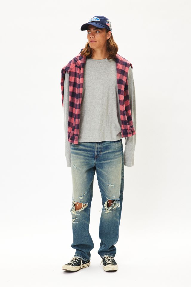 ReMADE By UO Remnant Boxy Drippy Long Sleeve Tee #2
