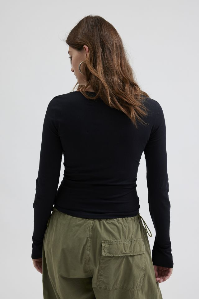 iets frans… Square Neck Long Sleeve Tee #3