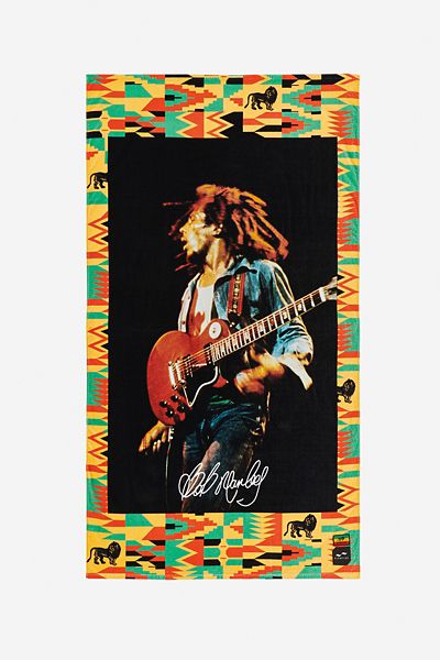 Slowtide X Bob Marley Trenchtown Beach Towel