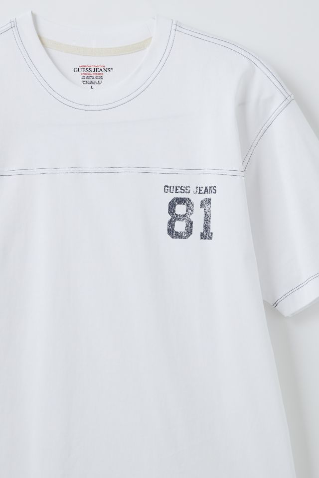 GUESS JEANS 81 Oversized Graphic Tee #1
