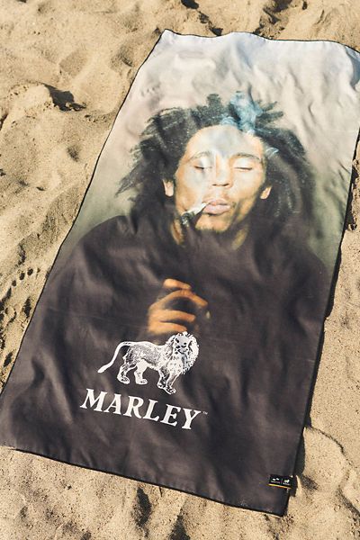 Slowtide X Bob Marley One Drop Performance Quick-Dry Travel Towel