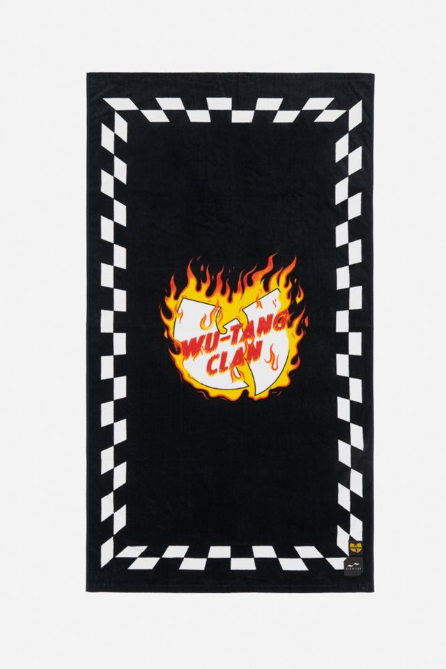 Slowtide X Wu-Tang Clan Blocks On Fire Beach Towel #1