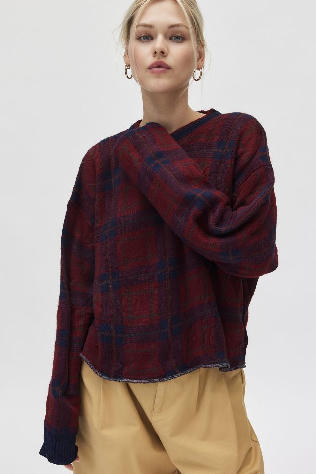 ReMADE By UO Boxy Patterned Sweater #3