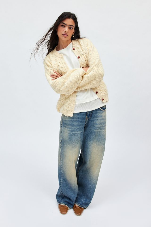 Vintage By UO Fisherman Cardigan #2