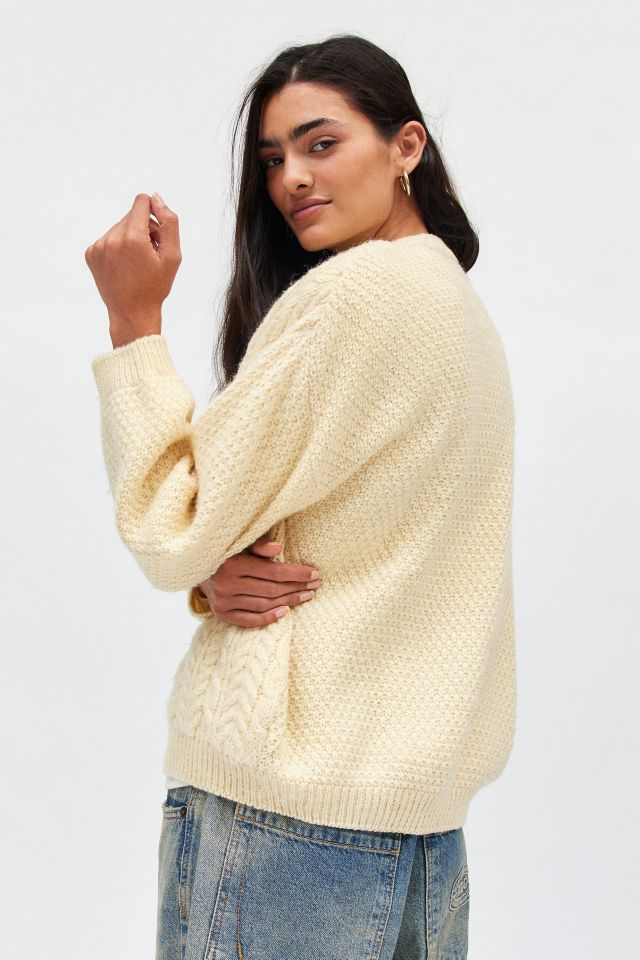 Vintage By UO Fisherman Cardigan #4