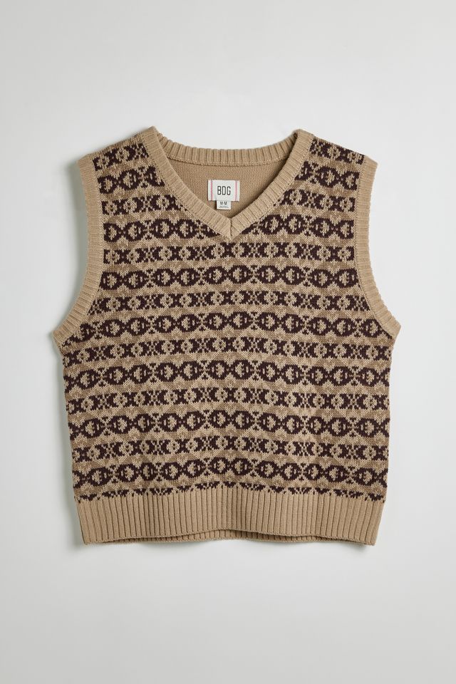 BDG Fairisle Sweater Vest | Urban Outfitters Canada