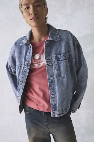 HYPLAND X Bleach Ichigo Allover Print Denim Jacket | Urban