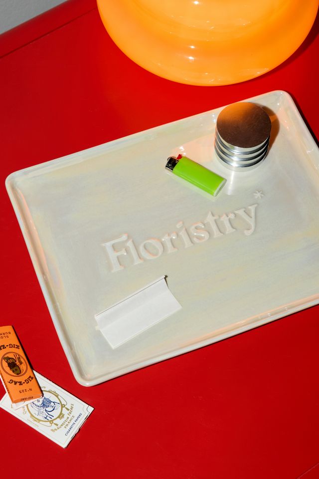 Floristry by FlowerShop X UO Exclusive Pearlescent Rolling Tray #1