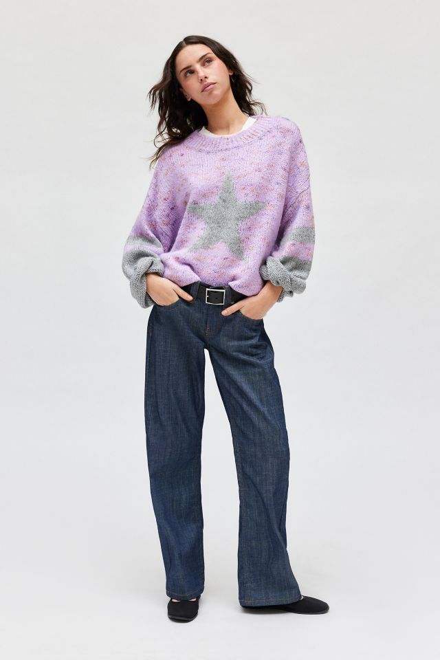 BDG Stella Star Graphic Oversized Pullover Sweater #1