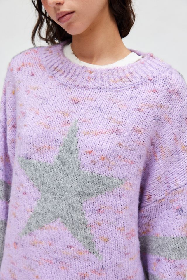 BDG Stella Star Graphic Oversized Pullover Sweater #2