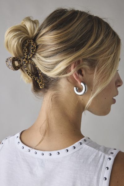 Resin Draped Bow Claw Clip Product Page